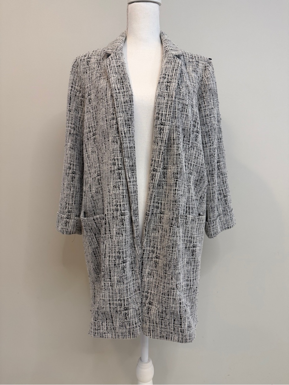 Express Open Front Blazer Jacket size XL Knit Lightweight
